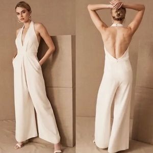 Jill Stuart BHLDN Anthropologie Mara Halter Jumpsuit
